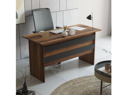 Písací stôl VARIO 1, baroko/antracit