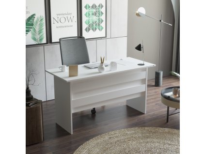 Písací stôl VARIO 1, biela