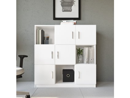 Office skrinka VARIO 7, biela