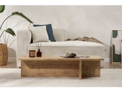 Dlhý konferenčný stolík JANI, dub Sapphire