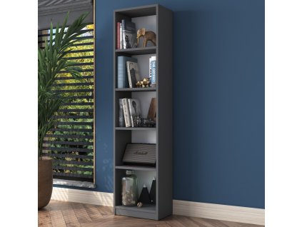 Policový regál MEGAN, antracit