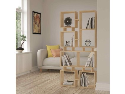 Moderná knižnica MAK, dubová.