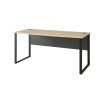 Kancelársky stôl BURGON 71, dub Artisan / grafit