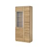 Vysoká 2-dverová vitrína z masívu 12 MONASTERY