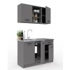Malá kuchyňa JANKA 120, antracit