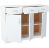 Komoda 3D3S ANES, biela