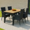 Záhradná zostava 4B+1 MATIAS, čierna