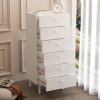 BURN vysoka suplikova komoda 6S biela 2