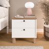 SMART nocny stolik na nozickach biela