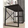 Písací stôl s policami 60 x 120 BUSTOS, antracit