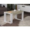 Konferenčný stolík ARIANDA, biela/dub Cordoba