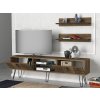 TV stena DELUXE RIALTO, orech