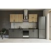 Moderná kuchynská linka 200 DELOS, dub Sonoma / antracit