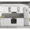 Kuchynská linka z MDF BARDIS 260, biela
