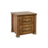Drevený nočný stolík LUXURY, orech