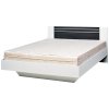 Manželská posteľ 160 KRUS, biela/dakar
