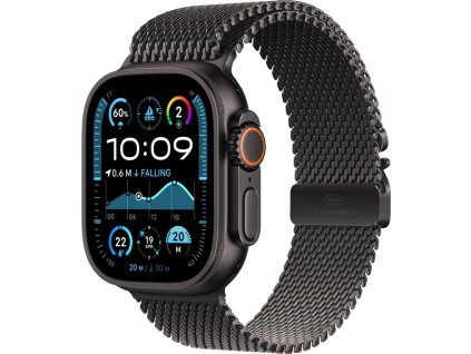 1804 apple watch ultra 2 49mm cerny titan s cernym titanovym milanskym tahem l