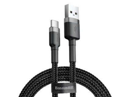 baseus cafule series datovy kabel usb a usb c 2a 3m gray black i86416