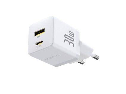 baseus palm fast nabijecka usb a usb c 30w white i87066