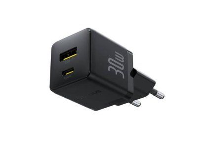 baseus palm fast nabijecka usb a usb c 30w black i87065