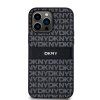 dkny pu leather repeat pattern tonal stripe zadni kryt pro iphone 14 pro black 1 big ies12765238