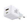 baseus palm fast nabijecka usb a usb c 30w white i87066