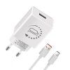 obal me cestovni nabijecka usb a 10w usb a usb c kabel 1m white i76245