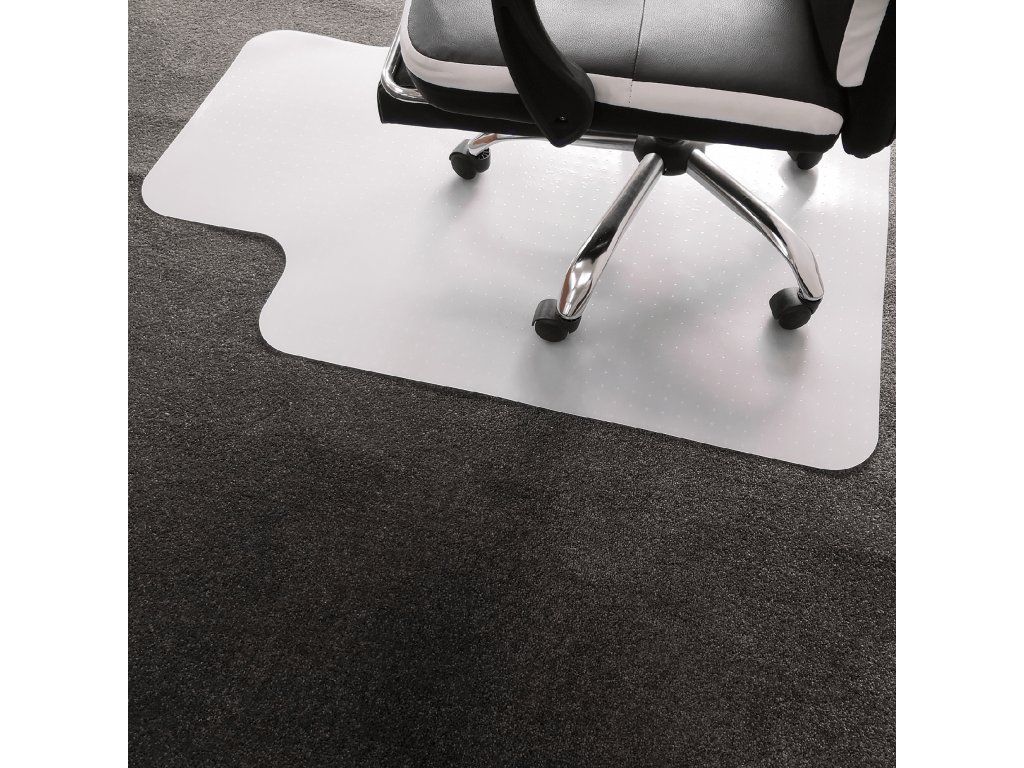 Ochranná podložka pod židli, mléčná, 90x120 cm, 1,8 mm, ELLIE NEW TYP 9 | Nábytek a dekorace > Pracovna > Kancelářské židle