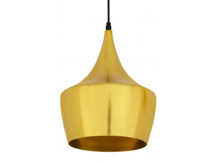 Závěsná lampa BET SHADE FAT zlatá - zlatý střed