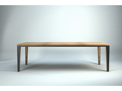 Stůl DYLE PURE PROPELLER 240x100 dub - lakované nohy