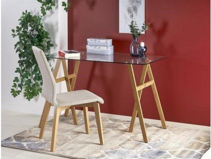 B35 psací stůl dub velbloudí