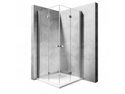 Kabina sprchová DOUBLE MY SPACE 100 N |Varianta produktu - Dveře: 80