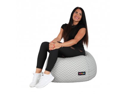 gomby sivobiela modelka 04