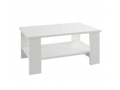 Konferenční stolek, bílá, BERNARDO