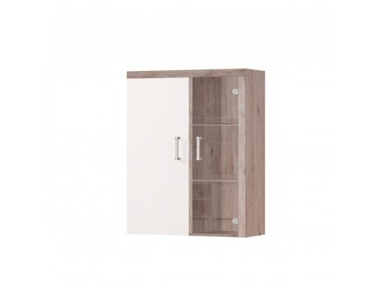 zavesna vitrina cream biela cheris4 01
