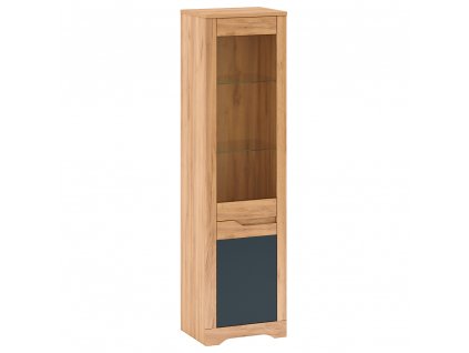 vitrina dub craft grafit siva 01