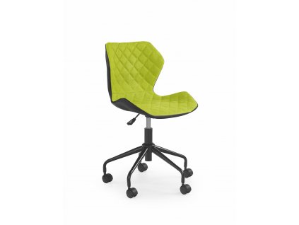 Dětská rostoucí židle MATRIX černá/zelená