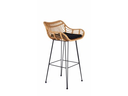 H105 barová židle přírodní/černá
