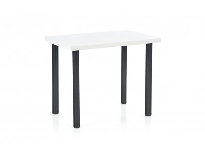 Stůl MODEX 2 90, deska - bílá, nohy - černá