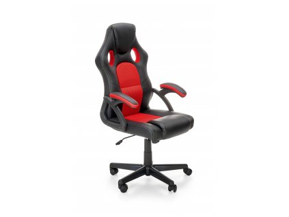 Kancelářská židle BERKEL černá/červená
