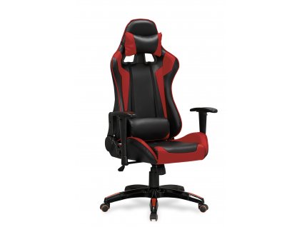 Kancelářská židle DEFENDER černo-červené