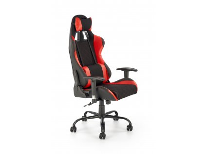 Kancelářská židle DRAKE červená/černá