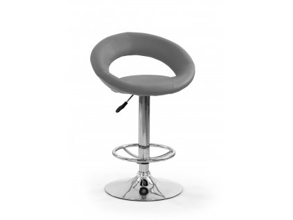 H15  barová židle popelavě šedá