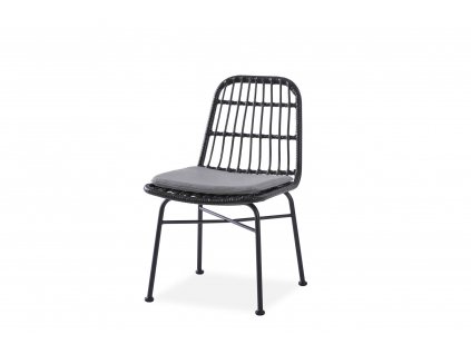 K401 židle černá/šedá