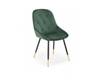 K437 židle tmavě zelená