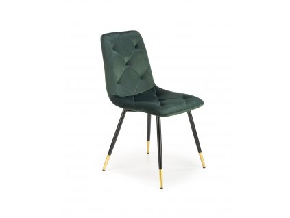 K438 židle tmavě zelená