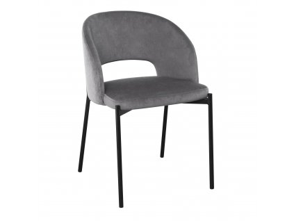 K455 židle šedá