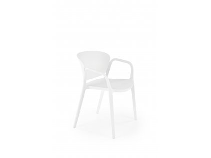 K491 židle plastová bílá