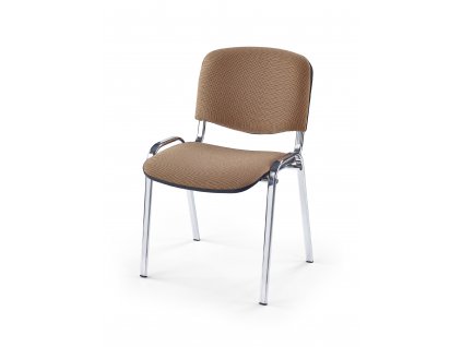 Židle ISO chrom/C4  béžová