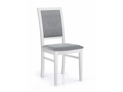 Židle SYLWEK1 bílá/čaloun. Inari 91
